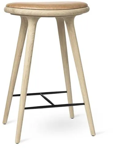 Mater High Stool Baarituoli Saippuakäsitelty Tammi 69cm