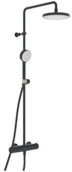 Oras Nova Rain suihkujärjestelmä, mattamusta