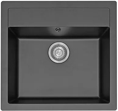 Franke Tectonite-keittiöallas, 560x530 mm, grafiittimetallinen