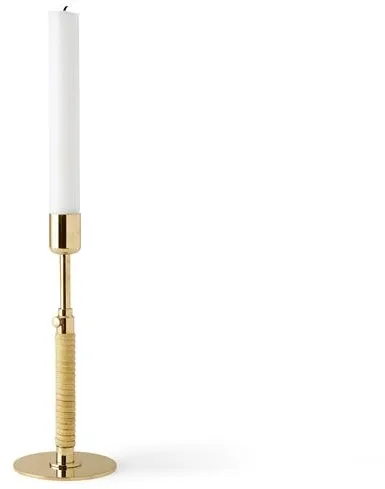 Audo Duca Kynttilänjalka Kiillotettu Messinki