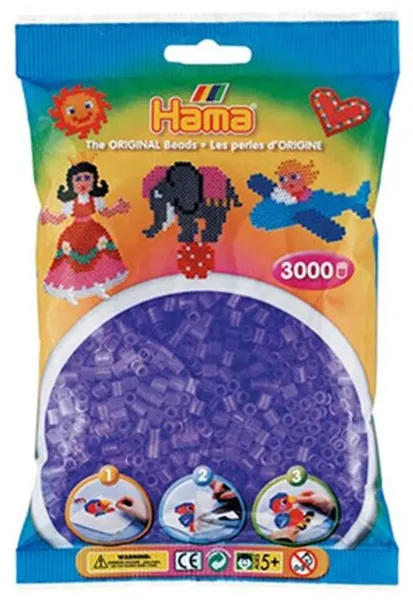 HAMA Midi Helmet 3000 kpl Läpinäkyvä violetti - 0174