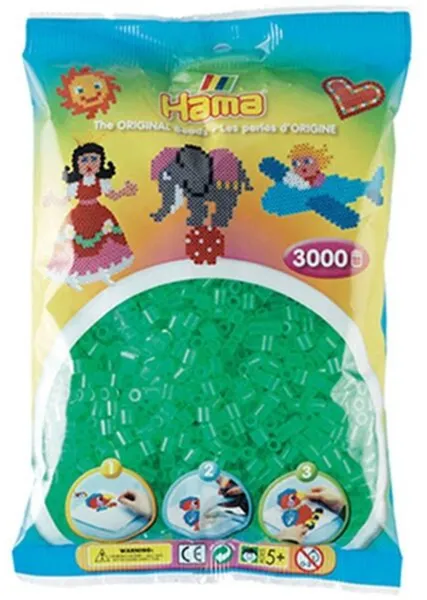 HAMA Midi Helmet 3000 kpl Läpinäkyvä Vihreä - 0116