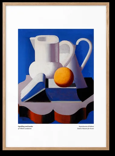 Peléton-järjestely kannujen kanssa 70x100 juliste