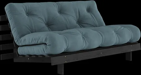 Karup Design Roots Vuodesohva Roots Patjalla 160x200 Petrol/Mustalakattu