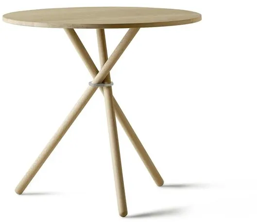 Eberhart Aldric Kahvipöytä Ø80 Vaalea tammi