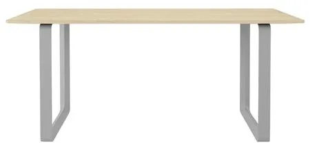 Muuto 70/70 Ruokapöytä 170x85 Tammi Viilu/Harmaa