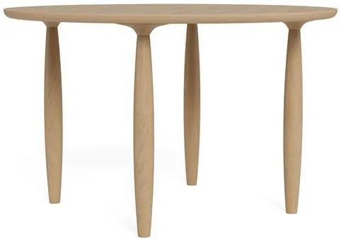 NORR11 Oku Pyöreä Ruokapöytä Ø120 Tammi