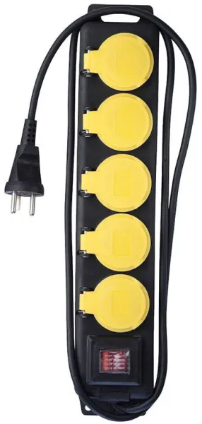 Pistorasiajohto kaapelilla