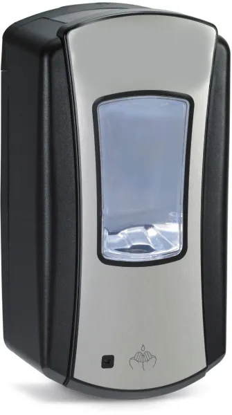 Lopetettu: Pristine-saippua-annostelija sensorilla, LTX, musta/kromi, 1200 ml